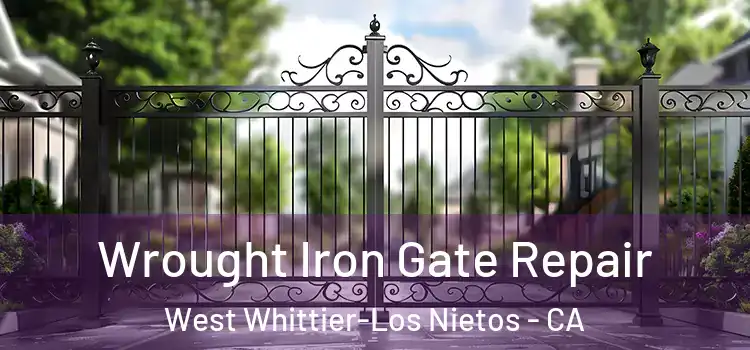 Wrought Iron Gate Repair West Whittier-Los Nietos - CA
